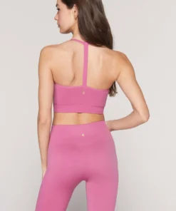 SPIRITUAL GANGSTER Icon Seamless T-Back Sports Bra Bras