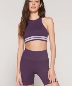 SPIRITUAL GANGSTER Bras Stripe Self Love Seamless Bra