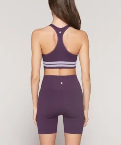 SPIRITUAL GANGSTER Bras Stripe Self Love Seamless Bra