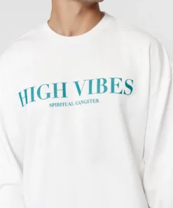 SPIRITUAL GANGSTER High Vibes Nova Oversized Sweatshirt