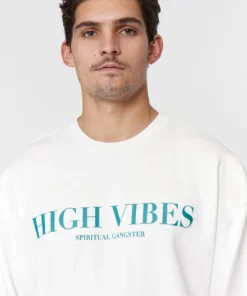 SPIRITUAL GANGSTER High Vibes Nova Oversized Sweatshirt
