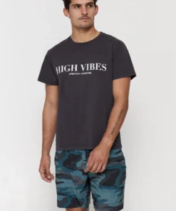 SPIRITUAL GANGSTER New Arrivals High Vibes Relaxed Crew Tee