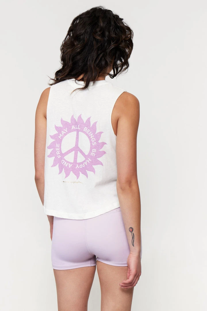 SPIRITUAL GANGSTER May All Beings Crop Tank New Arrivals 6 SPIRITUAL GANGSTER May All Beings Crop Tank New Arrivals