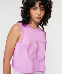 SPIRITUAL GANGSTER Peace Box Crop Tank