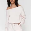 SPIRITUAL GANGSTER New Arrivals Sherpa Off Shoulder Romper