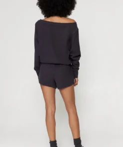 SPIRITUAL GANGSTER New Arrivals Sherpa Off Shoulder Romper