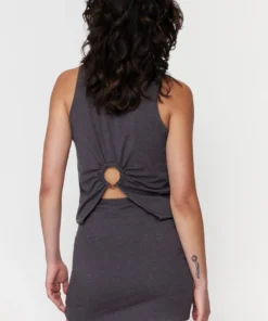 SPIRITUAL GANGSTER New Arrivals Ring Back Triblend Dress