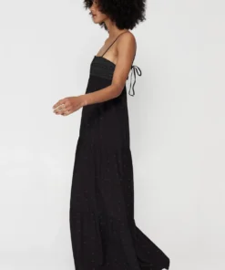 SPIRITUAL GANGSTER Dolce Embroidered Maxi Dress New Arrivals