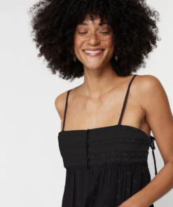 SPIRITUAL GANGSTER Dolce Embroidered Maxi Dress New Arrivals