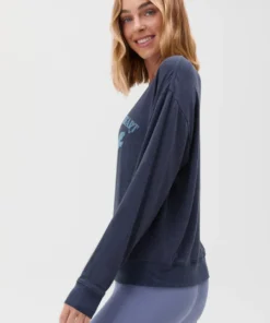 SPIRITUAL GANGSTER New Arrivals Follow Your Heart Relaxed Savasana Sweater