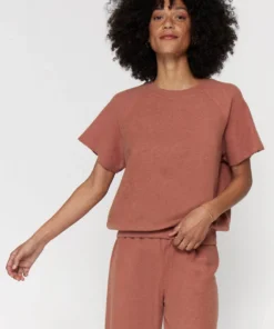 SPIRITUAL GANGSTER Kindness Sherpa Short Sleeve Sweatshirt New Arrivals