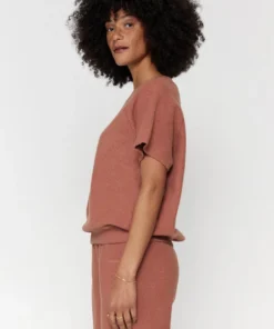 SPIRITUAL GANGSTER Kindness Sherpa Short Sleeve Sweatshirt New Arrivals