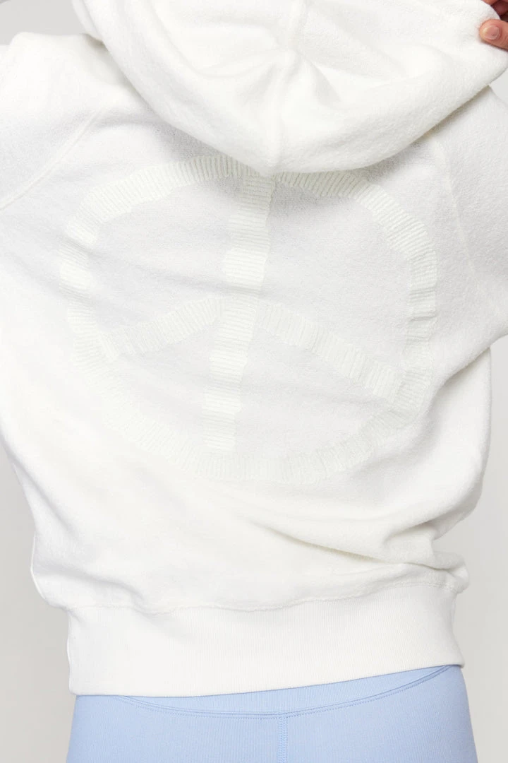 SPIRITUAL GANGSTER New Arrivals Peace Sherpa Pullover Hoodie 7 SPIRITUAL GANGSTER New Arrivals Peace Sherpa Pullover Hoodie