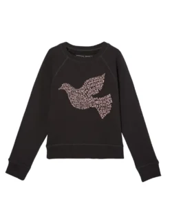 SPIRITUAL GANGSTER New Arrivals Girls Dove Bridget Raglan Sweatshirt