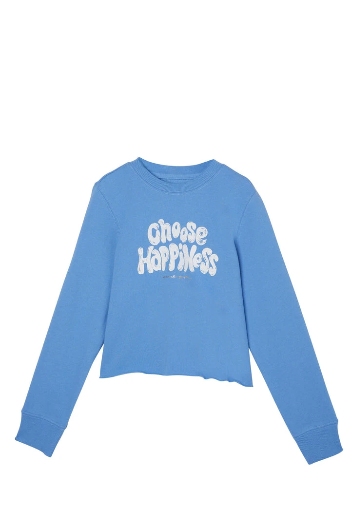 SPIRITUAL GANGSTER Girls Happiness Mazzy Sweatshirt 4 SPIRITUAL GANGSTER Girls Happiness Mazzy Sweatshirt