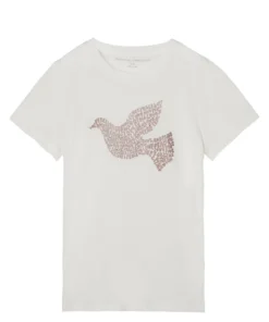 SPIRITUAL GANGSTER Girls Dove Classic Tee New Arrivals