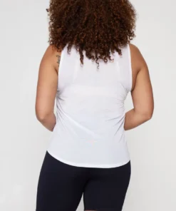 SPIRITUAL GANGSTER Stripe Active Muscle Tank