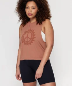 SPIRITUAL GANGSTER Peace Active Flow Tank New Arrivals