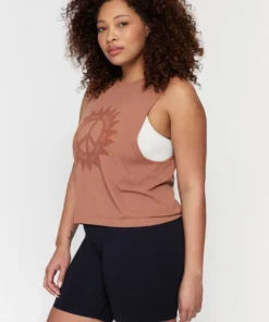 SPIRITUAL GANGSTER Peace Active Flow Tank New Arrivals