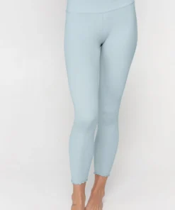 SPIRITUAL GANGSTER New Arrivals Love Sculpt Seamless 7/8 Ruffle Legging