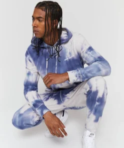 SPIRITUAL GANGSTER Tie Dye Classic Pullover Hoodie Men