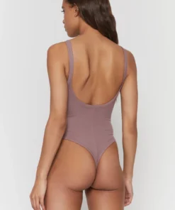 SPIRITUAL GANGSTER Sale Rib Scoop Neck Bodysuit