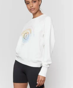 SPIRITUAL GANGSTER Universe Bridget Raglan Sweatshirt Graphic Shop