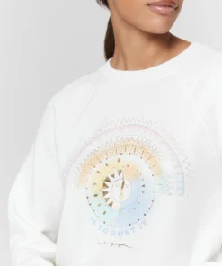 SPIRITUAL GANGSTER Universe Bridget Raglan Sweatshirt Graphic Shop