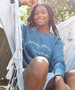 SPIRITUAL GANGSTER Graphic Shop Universe Bridget Raglan Sweatshirt