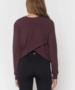 SPIRITUAL GANGSTER Tulip Back Sweatshirt