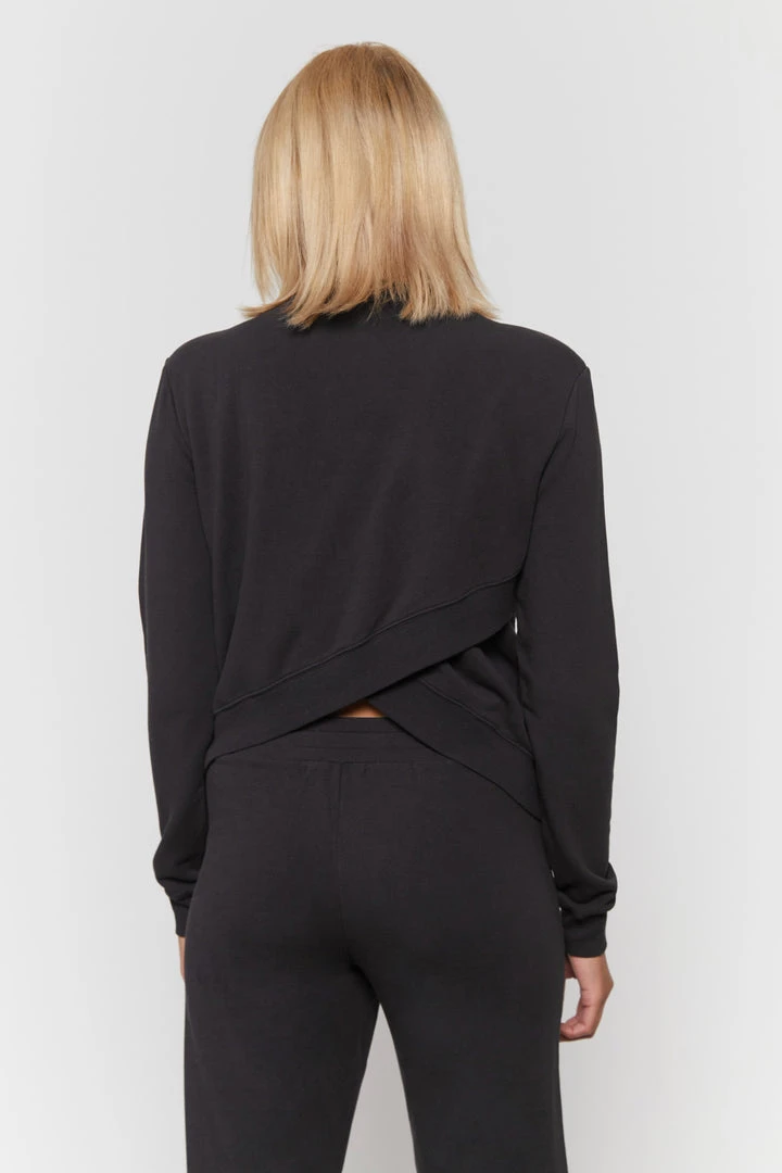 SPIRITUAL GANGSTER Tulip Back Sweatshirt 4 SPIRITUAL GANGSTER Tulip Back Sweatshirt