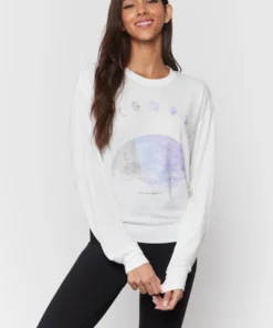 SPIRITUAL GANGSTER Tops Moon Savasana Sweater