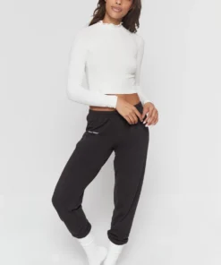 SPIRITUAL GANGSTER Funnel Neck Raglan Long Sleeve