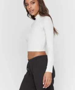 SPIRITUAL GANGSTER Funnel Neck Raglan Long Sleeve