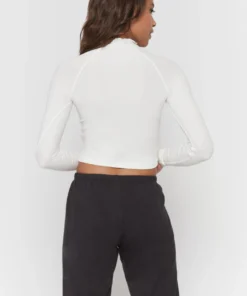 SPIRITUAL GANGSTER Funnel Neck Raglan Long Sleeve