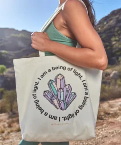 SPIRITUAL GANGSTER Light Canvas Tote Accessories