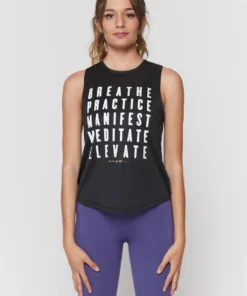 SPIRITUAL GANGSTER Breathe Active Muscle Tank Graphic Shop