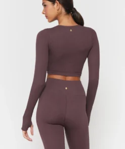 SPIRITUAL GANGSTER Metta Seamless Long Sleeve Tops