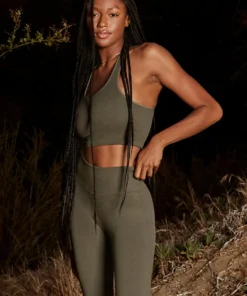 SPIRITUAL GANGSTER Tops Athena Seamless Crop Tank