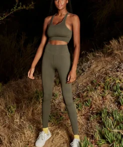 SPIRITUAL GANGSTER Tops Athena Seamless Crop Tank