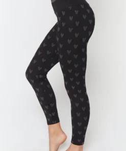 SPIRITUAL GANGSTER Jacquard Love Sculpt Seamless Legging