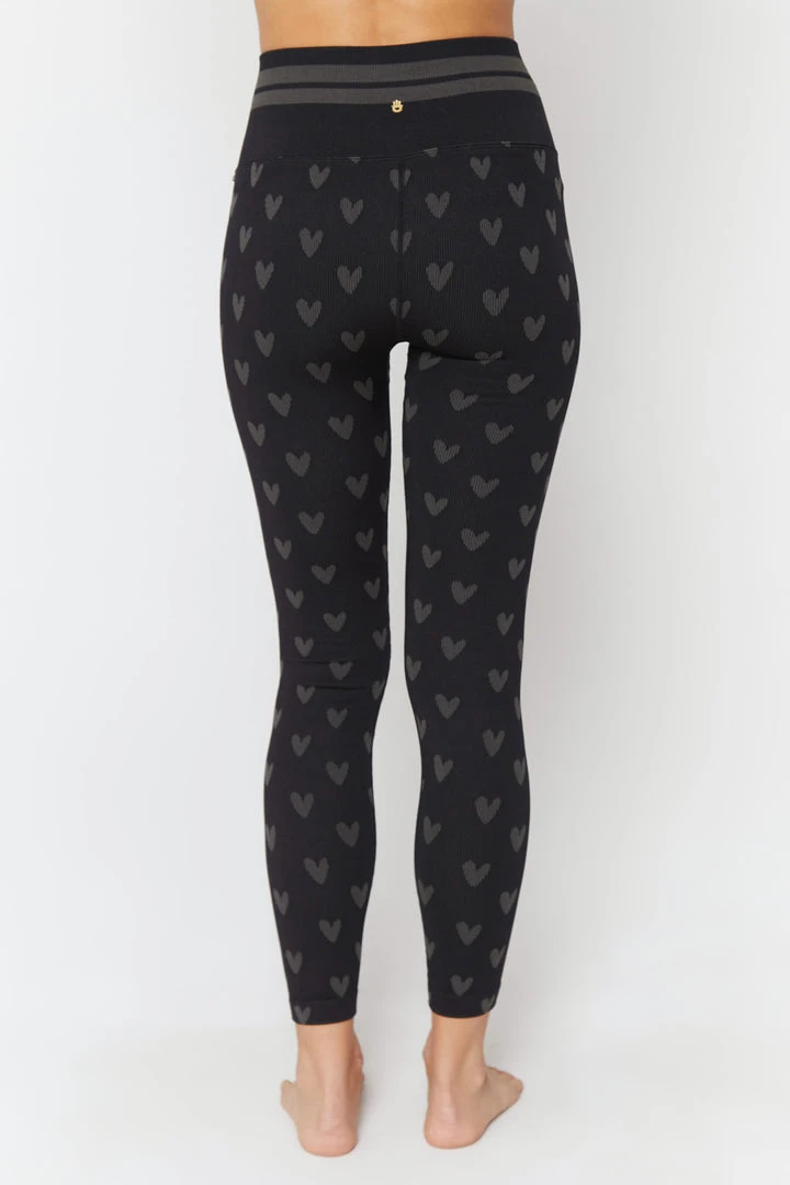 SPIRITUAL GANGSTER Jacquard Love Sculpt Seamless Legging 5 SPIRITUAL GANGSTER Jacquard Love Sculpt Seamless Legging