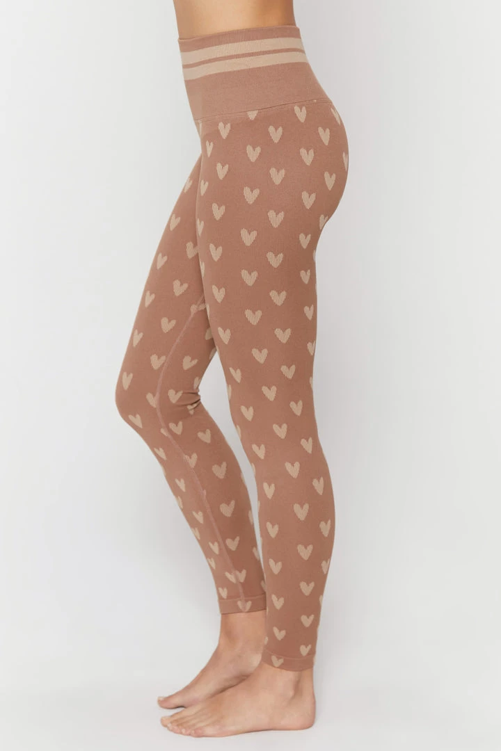 SPIRITUAL GANGSTER Jacquard Love Sculpt Seamless Legging 5 SPIRITUAL GANGSTER Jacquard Love Sculpt Seamless Legging