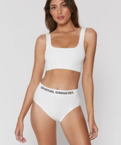 Spiritual Gangster Seamless Sleep Bra Tops