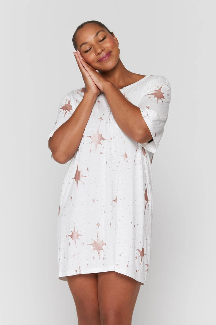 SPIRITUAL GANGSTER Star Oversized Sleep Tee 8 SPIRITUAL GANGSTER Star Oversized Sleep Tee