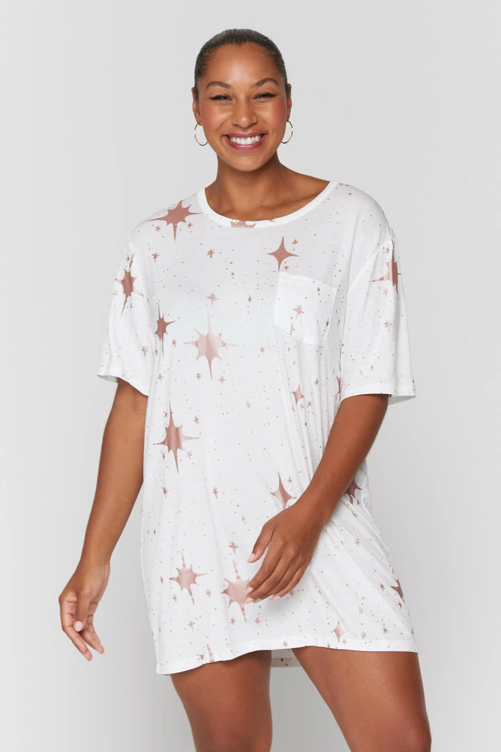 SPIRITUAL GANGSTER Star Oversized Sleep Tee 6 SPIRITUAL GANGSTER Star Oversized Sleep Tee