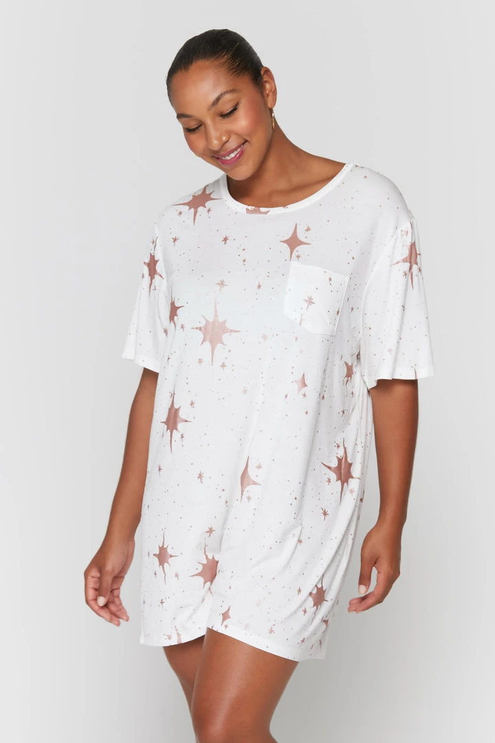 SPIRITUAL GANGSTER Star Oversized Sleep Tee 7 SPIRITUAL GANGSTER Star Oversized Sleep Tee