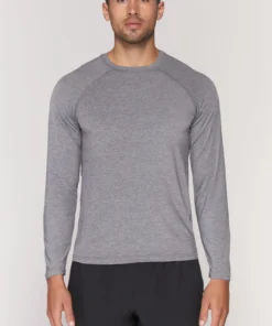 SPIRITUAL GANGSTER Men Aries Long Sleeve Active Tee