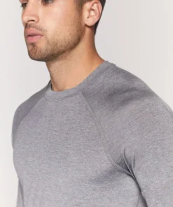 SPIRITUAL GANGSTER Men Aries Long Sleeve Active Tee