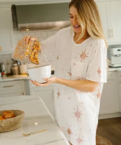 SPIRITUAL GANGSTER Star Oversized Sleep Tee